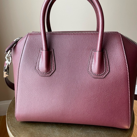 Used once Givenchy Small Antigona!! Perfect condition! oxblood color - Picture 5 of 7